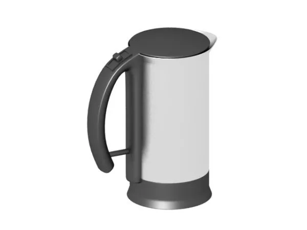 Cordless Electric Kettle 3d model Cordless Electric Kettle 3d model