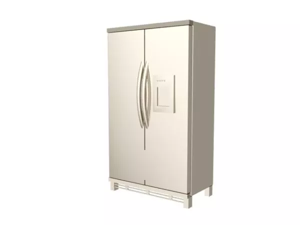 Refrigerator Samsung Two Door 3d model