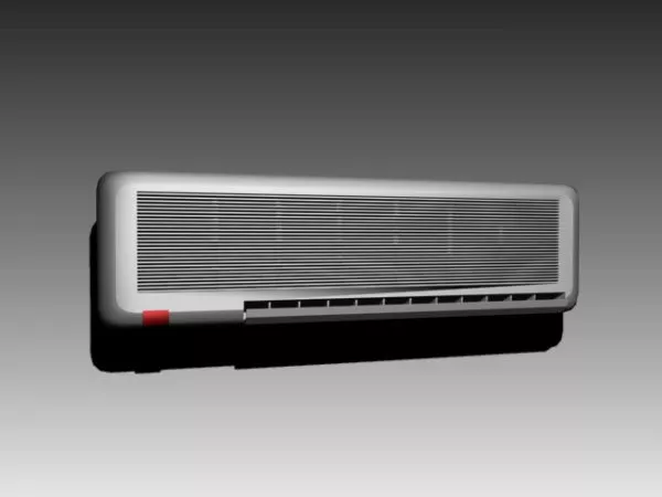 Wall Mount Air Conditioner 3d model Wall Mount Air Conditioner 3d model