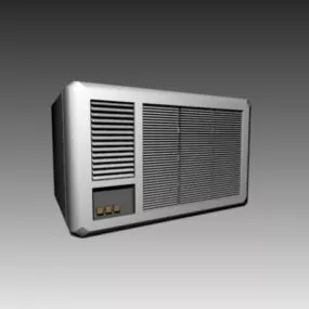 Air Conditioning Window Unit 3d model