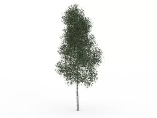 Fractal Mountain Landscape 3d model