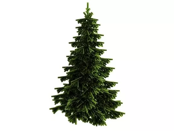 Artificial Christmas Tree 3d model Artificial Christmas Tree 3d model