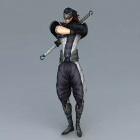 Samurai Ninja 3d model