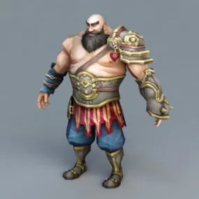 Strong Warrior 3d model