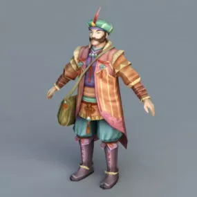 Ancient Persian Merchant 3d model