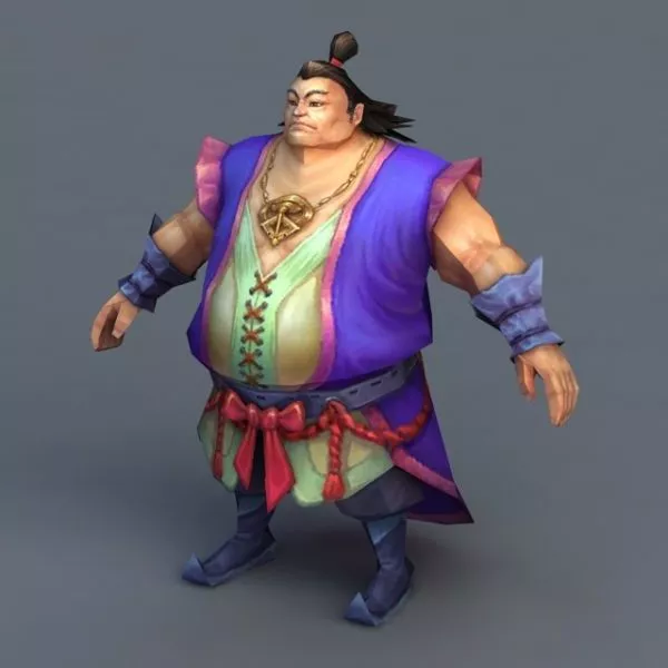 Bully Man 3d model Bully Man 3d model