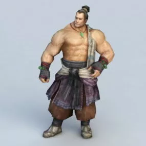 Chinese Kung Fu Man 3d model