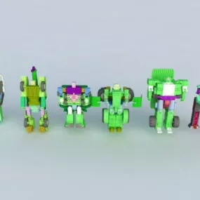Transformers Animated Devastator 3d model