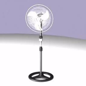 Modern Floor Fan 3d model
