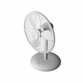 Retro Table Fan 3d model