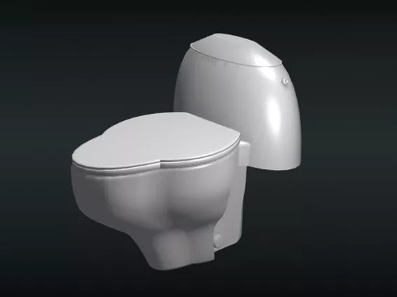 Smart Toilet 3d model