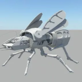 War Wasp Robot 3d model