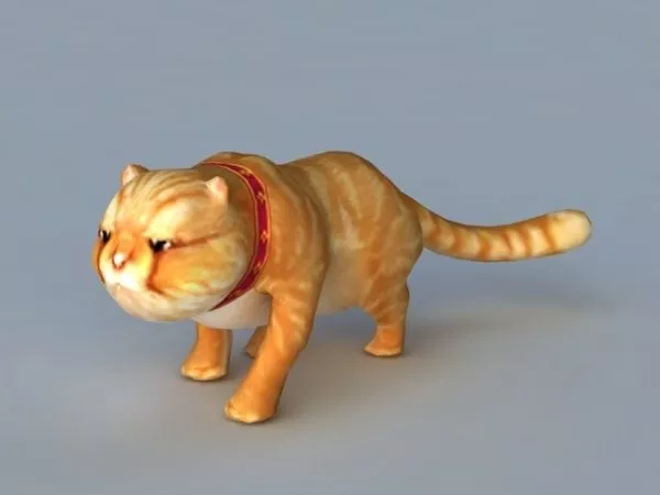 Garfield Cat Rig 3d model Garfield Cat Rig 3d model