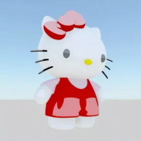 Hello Kitty 3d model