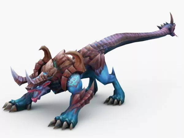 Alien Creature Animal 3d model