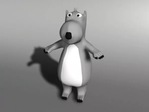 Backkom Bear 3d model Backkom Bear 3d model