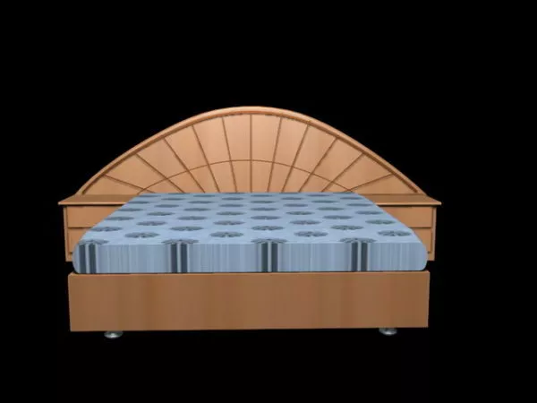 Nightstand Minimalist Drawers 3d model
