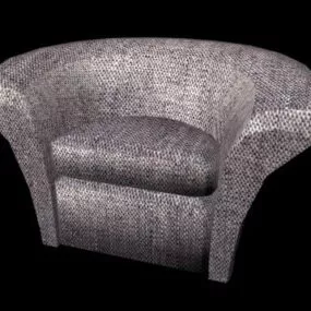 Half Circle Chair 3d model
