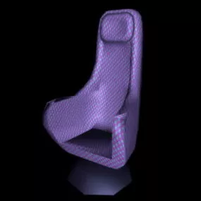Unique Recliner Chair 3d model