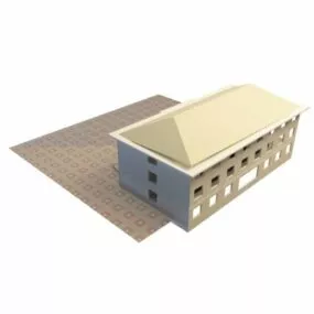 Company Factory Building 3d model
