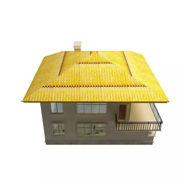 Rural Yellow Villa 3d model Rural Yellow Villa 3d model
