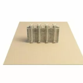 Residential Blocks 3d model