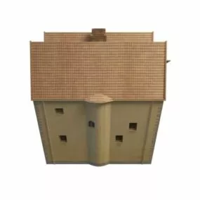 Gothic Style House 3d model
