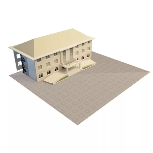 Small Office Building 3d model Small Office Building 3d model