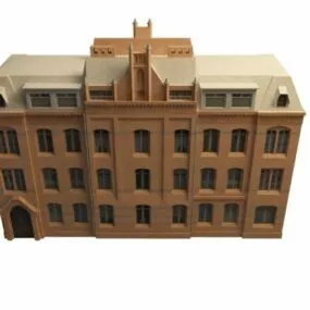Georgian Style Apartment 3d model