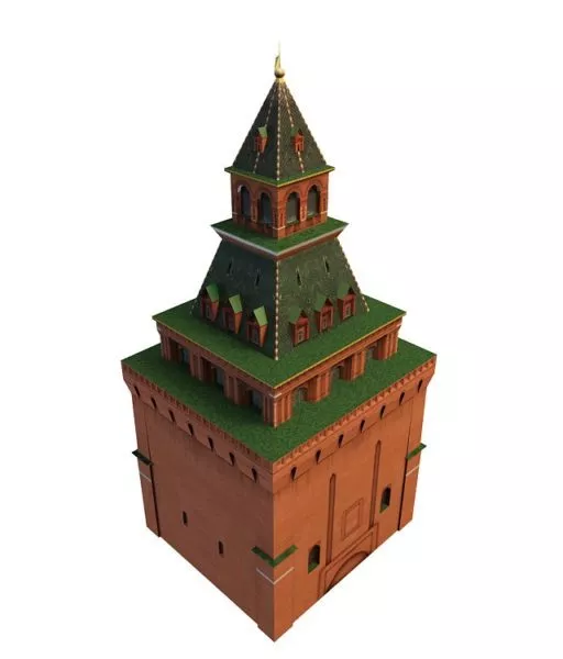 Pakistan Monument Temple Building 3d model