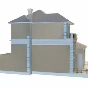 Villa Building 3d model