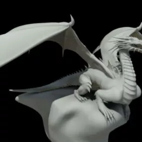 Heaven Dragon 3d model