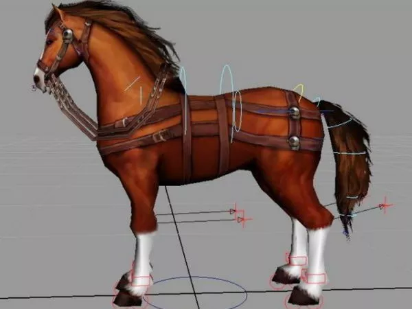 Agrippa Horse 3d model