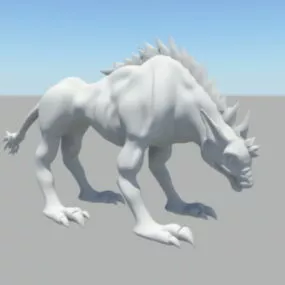 Jackal Animal 3d model