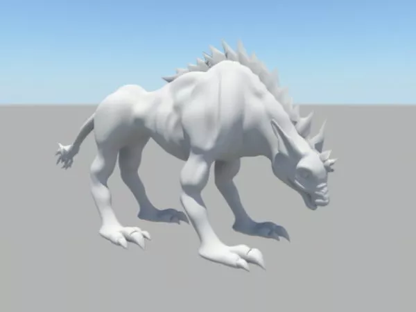 Jackal Animal 3d model Jackal Animal 3d model