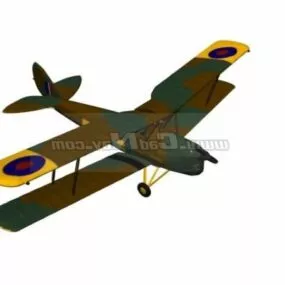 Dh 82 Tiger Moth Trainer 3d model