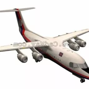 Bae 146 Jumbo Jet 3d model