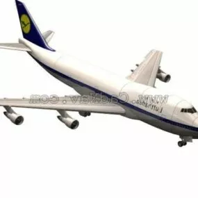 Boeing 747 Aircraft 3d model