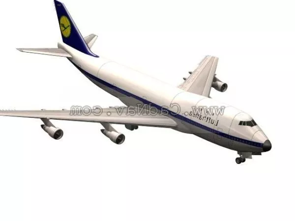 Boeing 747 Aircraft 3d model Boeing 747 Aircraft 3d model