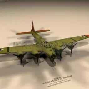 Boeing B-17 Flying Fortress 3d model