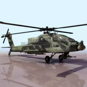 Apache Attack Helicopter 3d model