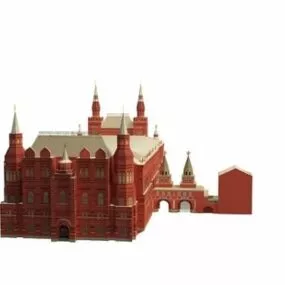 State Historical Museum Moscow 3d model