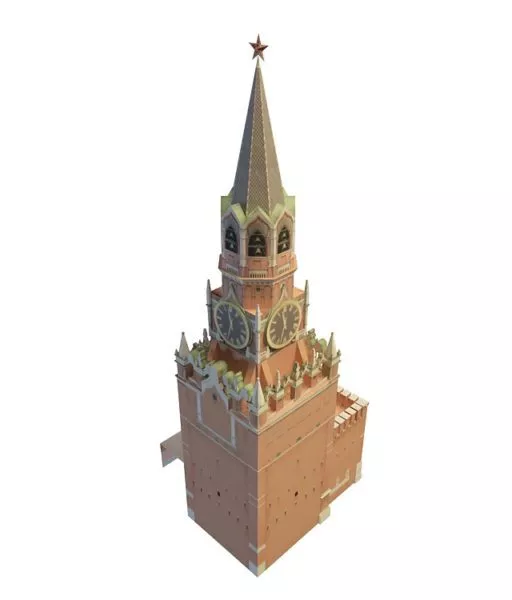 Ironic Scifi Tower Building 3d model