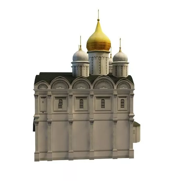 Classic Castle Architecture 3d model