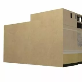 Apartment Building 3d model