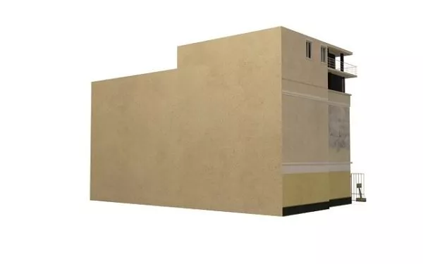 Apartment Building 3d model Apartment Building 3d model