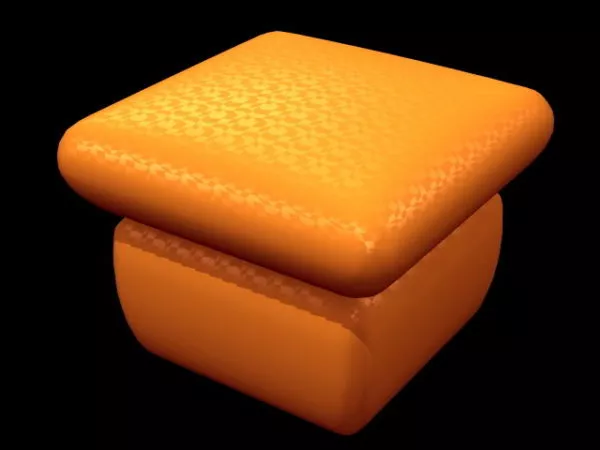 Orange Stack 3d model