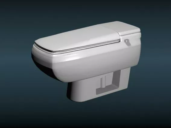 Standalone Bidet 3d model