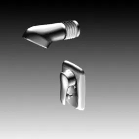 Shower Faucet And Mixer Valve 3d model