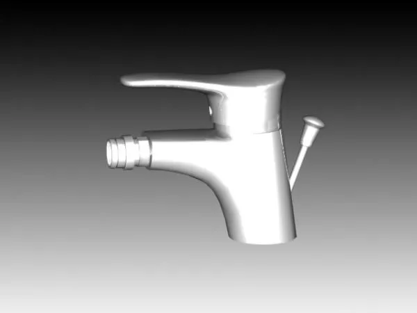 Chrome Faucet Gessi 3d model